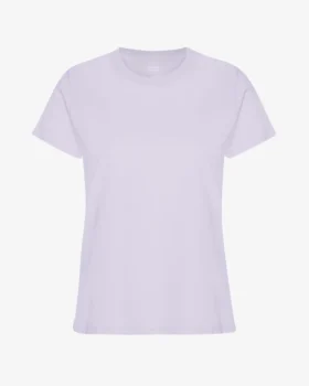 Light Organic Tee de algodón orgánico para mujer - Lavanda suave