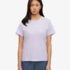 Light Organic Tee de algodón orgánico para mujer - Lavanda suave
