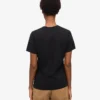 Light Organic Tee de algodón orgánico para mujer - Negro intenso