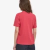 Light Organic Tee de algodón orgánico para mujer - Rojo descolorido