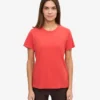 Light Organic Tee de algodón orgánico para mujer - Rojo mandarina