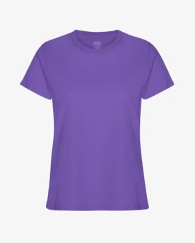 Light Organic Tee de algodón orgánico para mujer - Ultra Violet