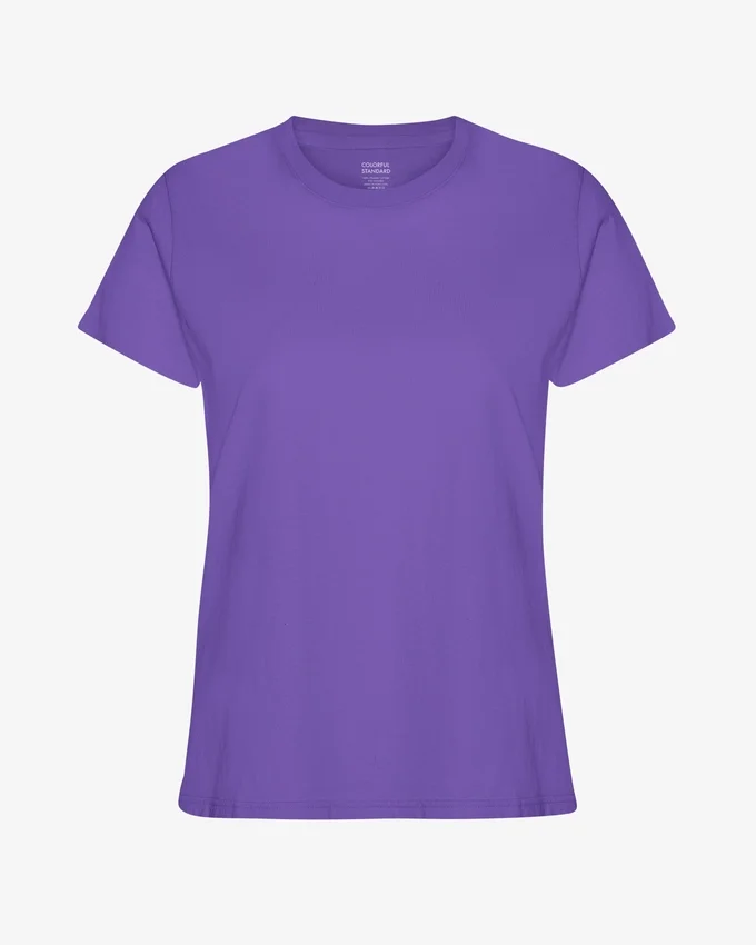 Light Organic Tee de algodón orgánico para mujer - Ultra Violet