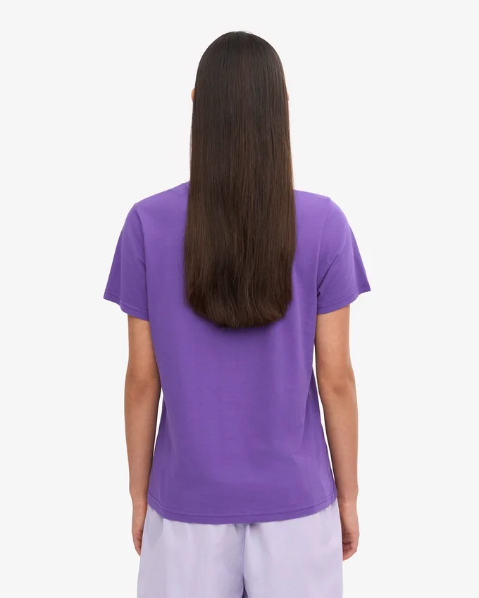 Light Organic Tee de algodón orgánico para mujer - Ultra Violet