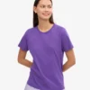 Light Organic Tee de algodón orgánico para mujer - Ultra Violet