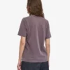 Light Organic Tee de algodón orgánico para mujer - Uva descolorida
