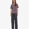 Light Organic Tee de algodón orgánico para mujer - Uva descolorida