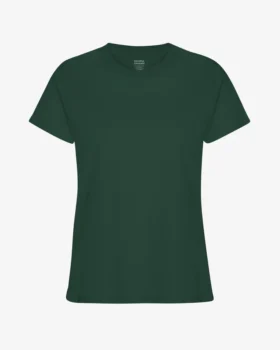 Light Organic Tee de algodón orgánico para mujer - Verde esmeralda