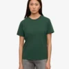 Light Organic Tee de algodón orgánico para mujer - Verde esmeralda
