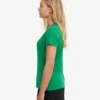 Light Organic Tee de algodón orgánico para mujer - Verde Kelly