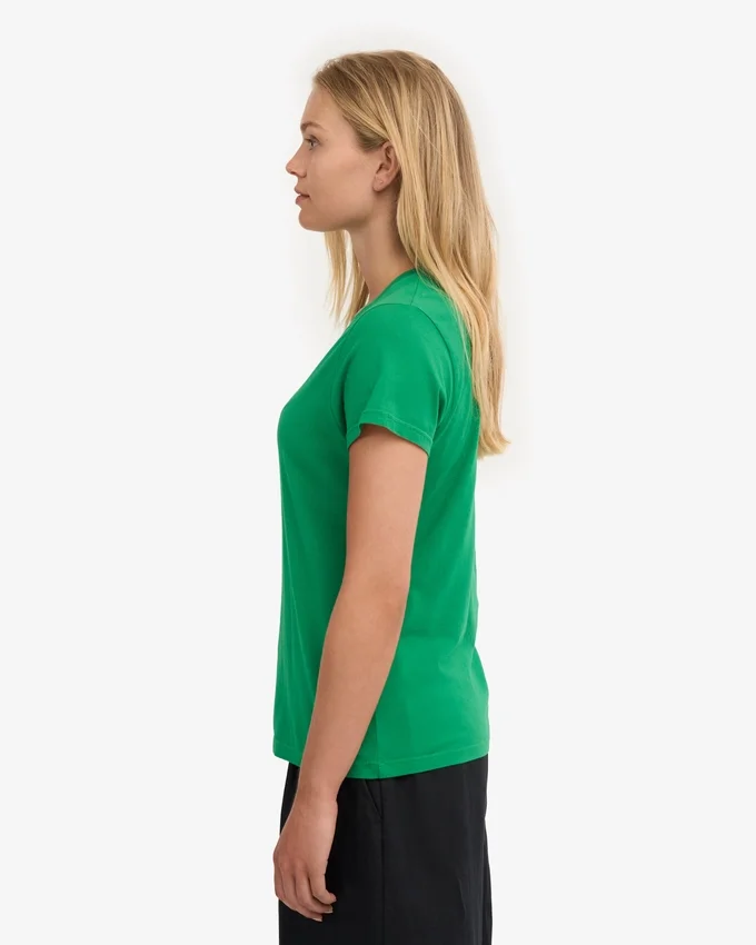 Light Organic Tee de algodón orgánico para mujer - Verde Kelly
