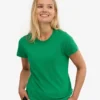 Light Organic Tee de algodón orgánico para mujer - Verde Kelly