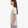 Light Organic Tee de mujer de algodón orgánico - Gris descolorido
