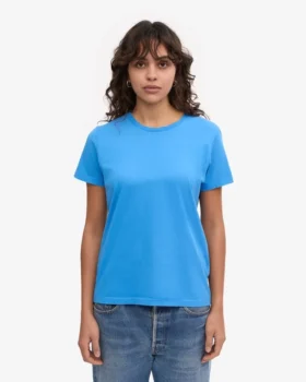 Light Organic Tee para mujer – Azul Pacífico