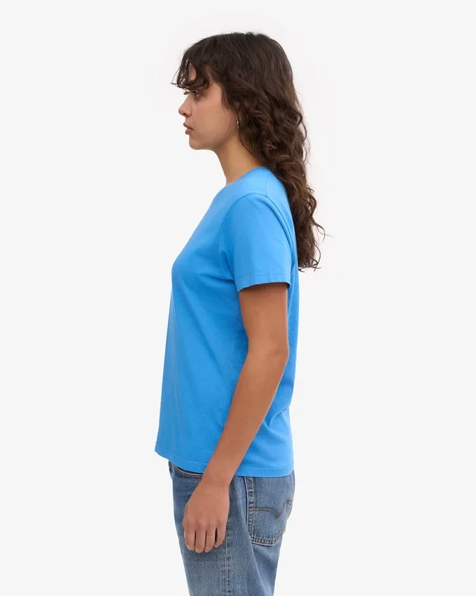 Light Organic Tee para mujer - Azul Pacífico