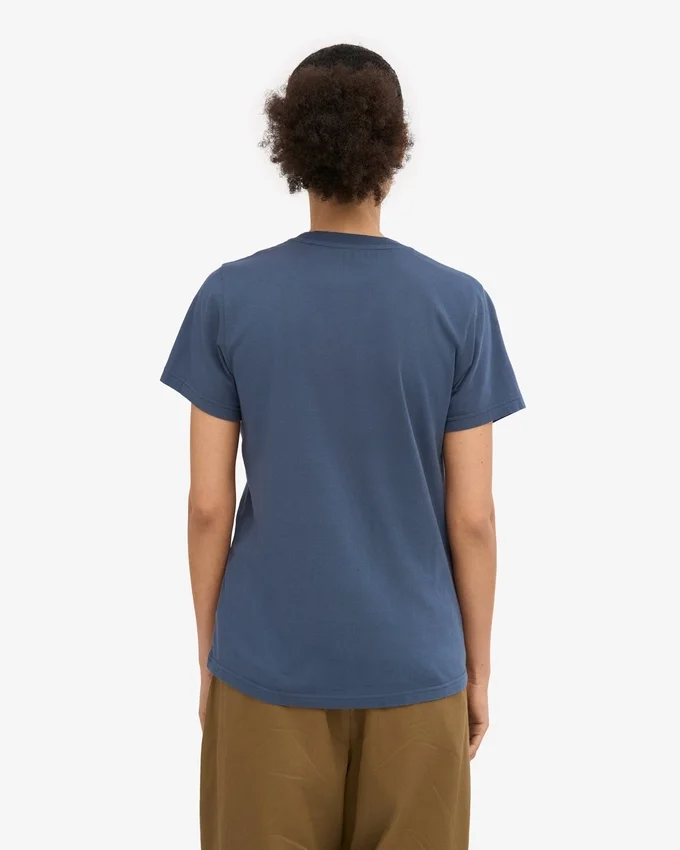Light Organic Tee para mujer - Azul petróleo