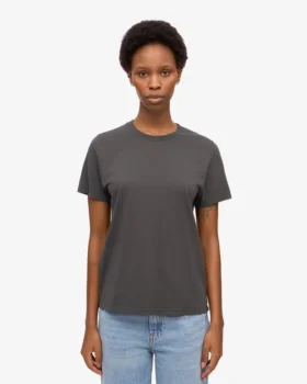 Light Organic Tee para mujer – Gris lava