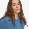 Light Organic Tee para mujer - Índigo descolorido