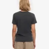 Light Organic Tee para mujer - Negro descolorido