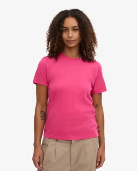 Light Organic Tee para mujer – Rosa chicle