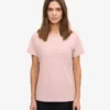 Light Organic Tee para mujer - Rosa descolorido