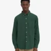 Organic Button Down Shirt - Emerald Green