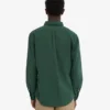 Organic Button Down Shirt - Emerald Green