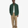 Organic Button Down Shirt - Emerald Green
