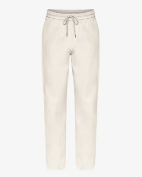 Organic Twill Pants - Blanco marfil