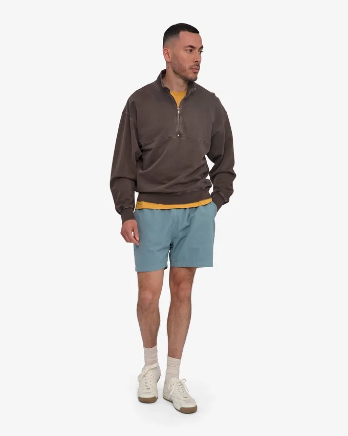 Organic Twill Shorts - Azul acero