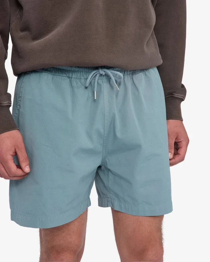 Organic Twill Shorts - Azul acero
