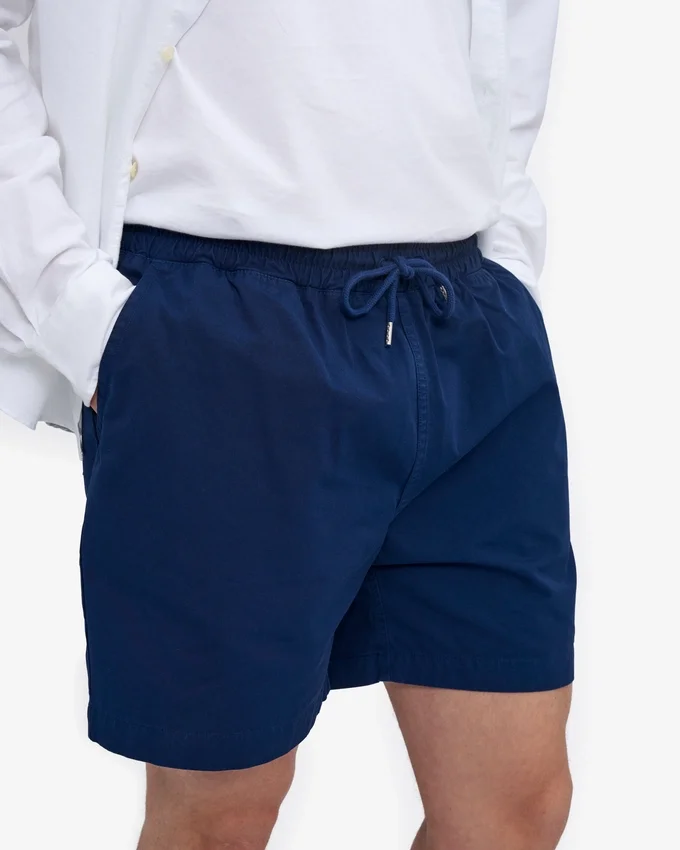 Organic Twill Shorts - Azul marino