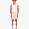 Organic Twill Shorts - Ivory White