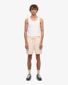 Organic Twill Shorts – Ivory White