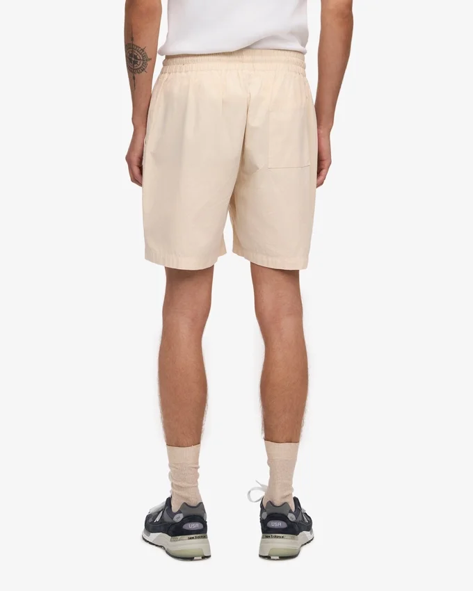 Organic Twill Shorts - Ivory White