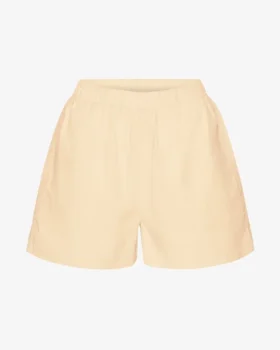 Organic Twill Shorts para mujer - Amarillo suave