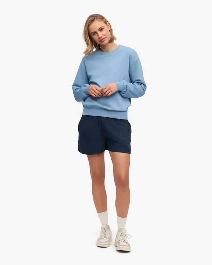 Organic Twill Shorts para mujer - Azul marino