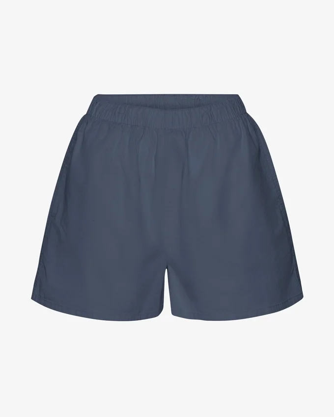 Organic Twill Shorts para mujer - Azul petróleo