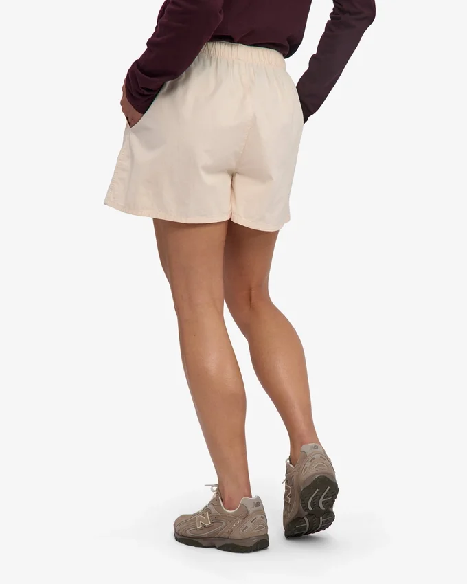 Organic Twill Shorts para mujer - Blanco marfil