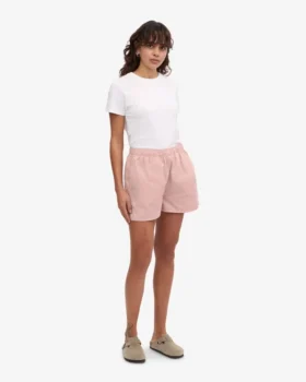 Organic Twill Shorts para mujer – Rosa descolorido