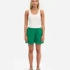 Organic Twill Shorts para mujer - Verde Kelly
