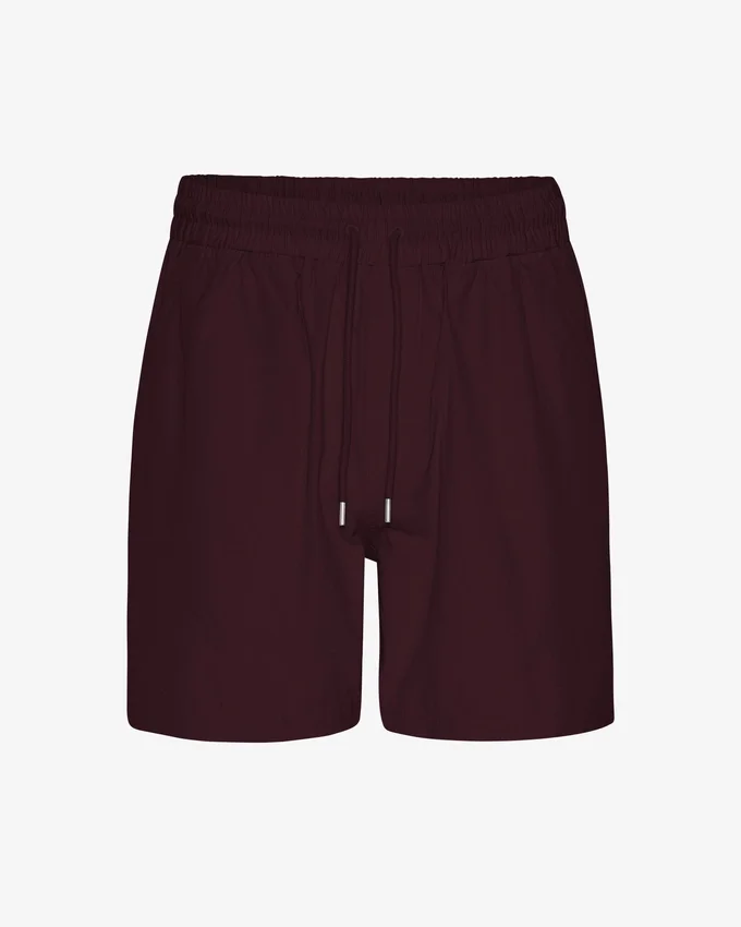 Organic Twill Shorts - Rojo sangre