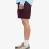 Organic Twill Shorts - Rojo sangre