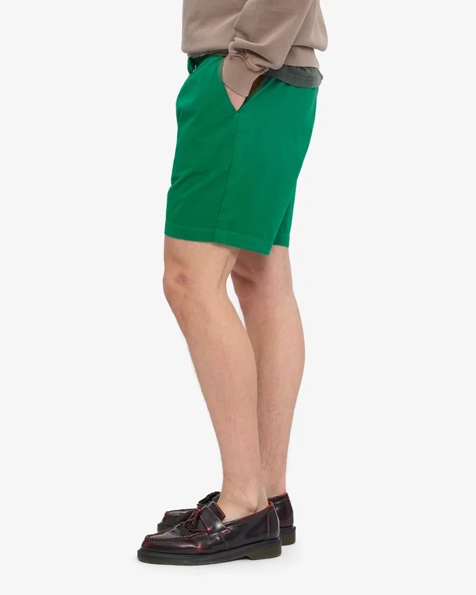 Organic Twill Shorts - Verde Kelly
