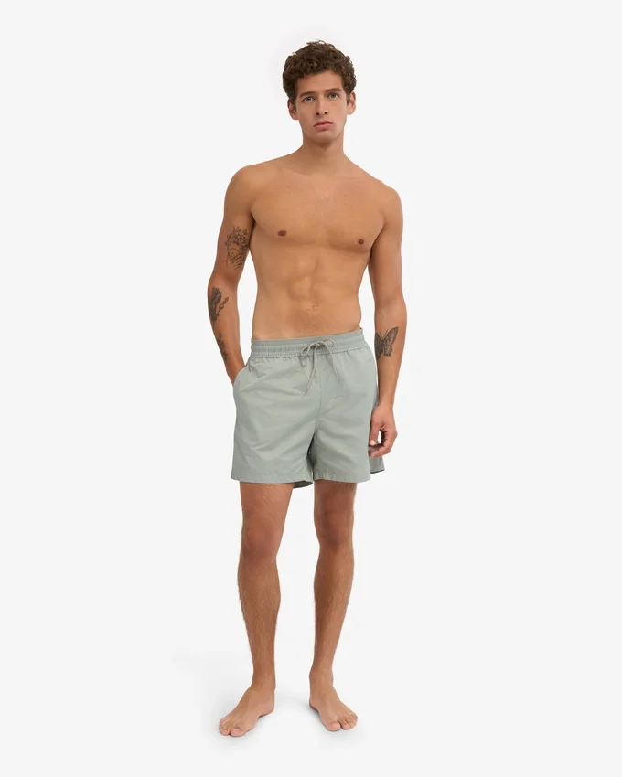 Pantalones cortos clásicos - Azul acero