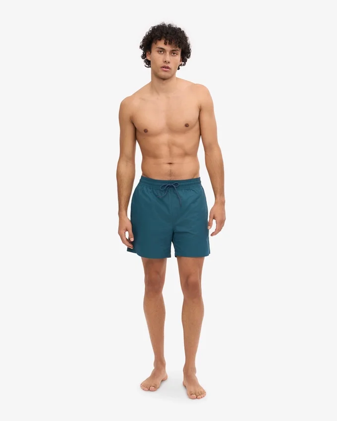 Pantalones cortos clásicos - Verde océano