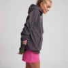 Pantalones cortos de chándal orgánicos para mujer - Verde pino