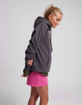 Pantalones cortos de chándal de algodón orgánico para mujer – Lavanda suave
