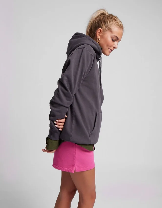 Pantalones cortos de chándal orgánicos para mujer - Verde pino