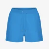 Pantalones cortos de chándal orgánicos para mujer - Azul Pacífico